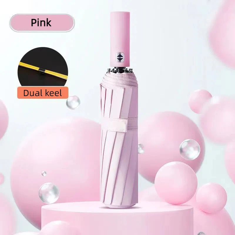 Parasol Xiaomi 24-kościowy, jednokolorowy, automatyczny parasol, składany, duży rozmiar, zewnętrzny, wodoodporny, odporny na sło