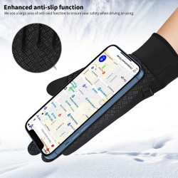 Gloves Men Women Winter Cycling Winter Gloves Touchscreen Cycling Gloves Warm Ski Gloves Non-Slip Waterproof Cycling Gloves