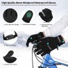 Gloves Men Women Winter Cycling Winter Gloves Touchscreen Cycling Gloves Warm Ski Gloves Non-Slip Waterproof Cycling Gloves