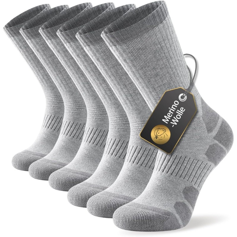 Alaplus Merino Socks Professional Thermal Socks Hiking Socks Warm Socks Men Australia Wolly Padded Trekking Socks Winter Sports