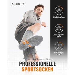 Alaplus Merino Socks Professional Thermal Socks Hiking Socks Warm Socks Men Australia Wolly Padded Trekking Socks Winter Sports