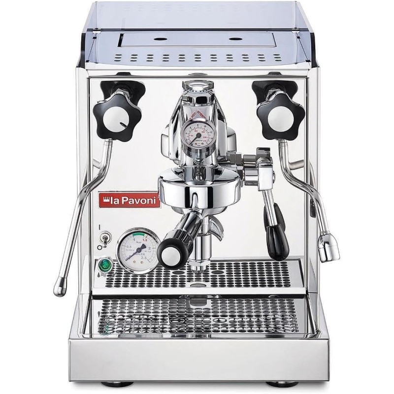 La Pavoni LPSCCC01EU Cellini Classic Semi Professional Coffee Machine, Chrome