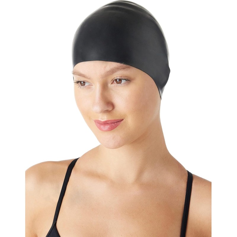 Amazon Basics Wrinkle Free Swim Caps