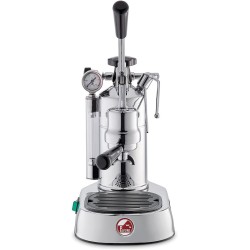 La Pavoni LPLPLQ01EU Espresso Machine Professional Lusso Chrome/Black