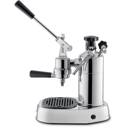 La Pavoni LPLPLQ01EU Espresso Machine Professional Lusso Chrome/Black