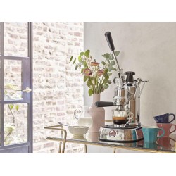 La Pavoni LPLPLQ01EU Espresso Machine Professional Lusso Chrome/Black
