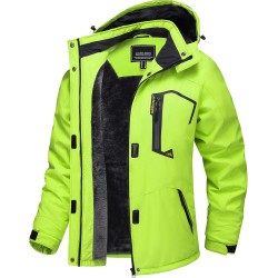 TACVASEN Women's Transition Jacket, Warm Winter Jacket, Lined Hiking Jacket, Ski Jacket with Waterproof Zip