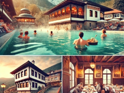 Relaks i Smaki Bułgarii:Gorące Źródła w Banya i Dobrinishte oraz Kulinarne Uczty