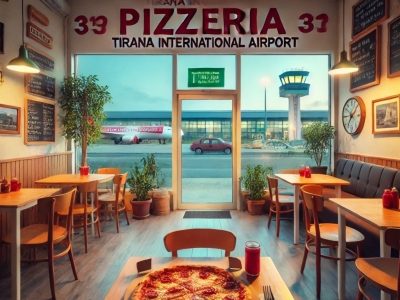 Gdzie dobrze zjeść w okolicach lotniska w Tiranie